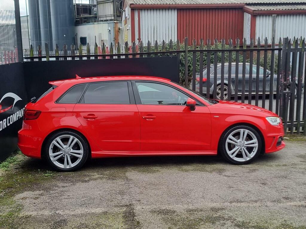 Audi A3 1.4 Tfsi Cod S Line Sportback S Tronic Euro 6 Ss SG65EZE Red #6