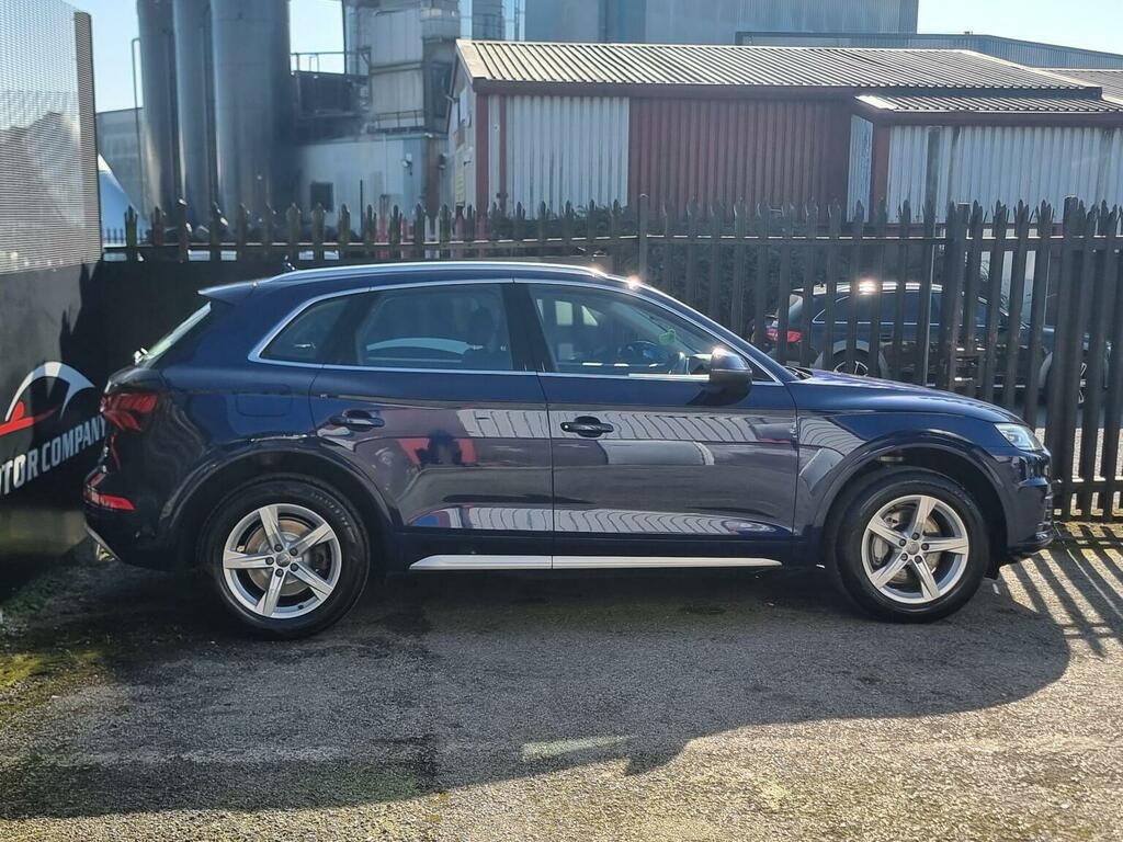 Audi Q5 2.0 Tdi Sport S Tronic Quattro Euro 6 Ss 2 YL17KHE Blue #5