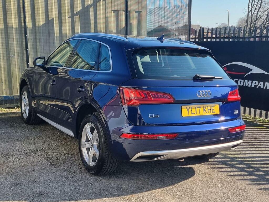 Audi Q5 2.0 Tdi Sport S Tronic Quattro Euro 6 Ss 2 YL17KHE Blue #6