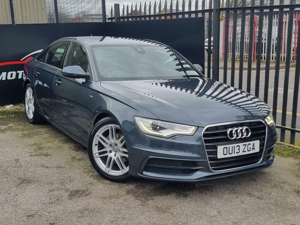 Audi A6 Saloon 3.0 Tdi V6 S Line Multitronic Euro 5 Ss 20 Blue