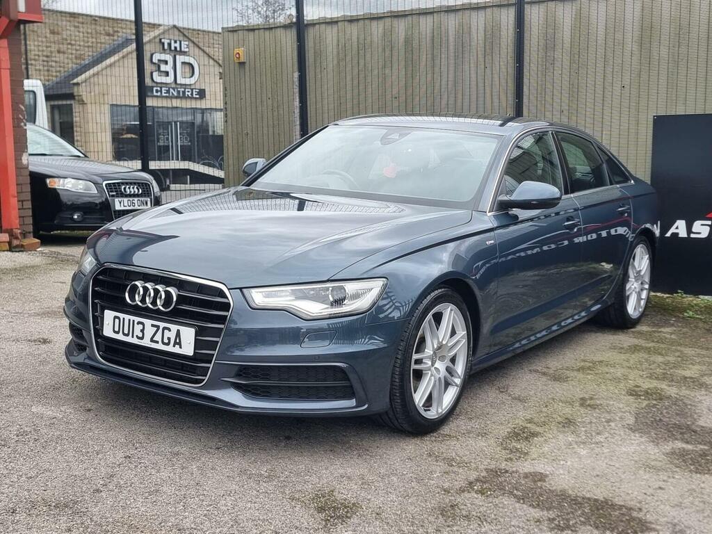 Audi A6 Saloon 3.0 Tdi V6 S Line Multitronic Euro 5 Ss 20 Blue #3