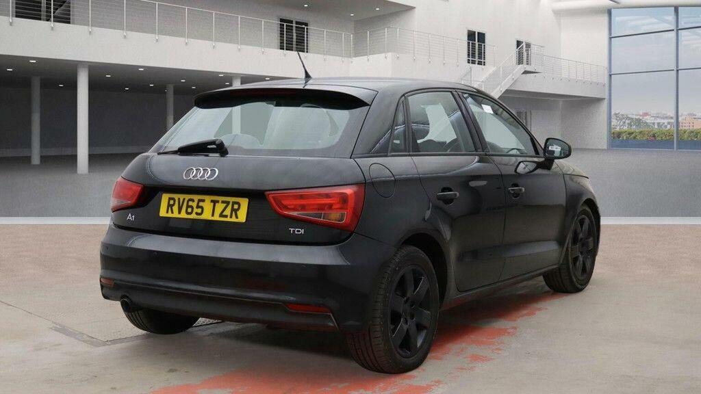 Audi A1 1.6 Tdi Sport Sportback Euro 6 Ss 201565 RV65TZR Black #4