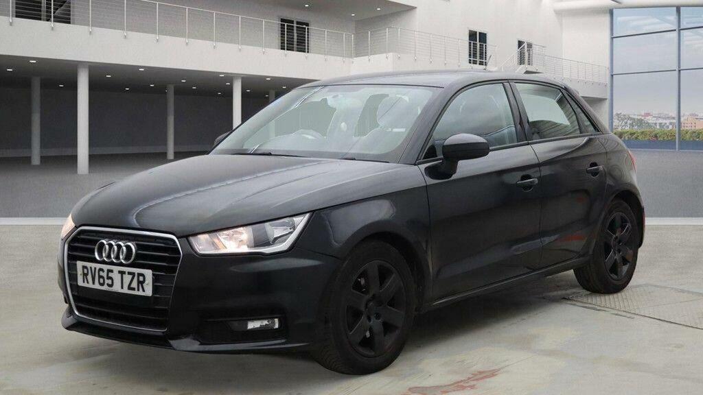 Audi A1 1.6 Tdi Sport Sportback Euro 6 Ss 201565 RV65TZR Black #2