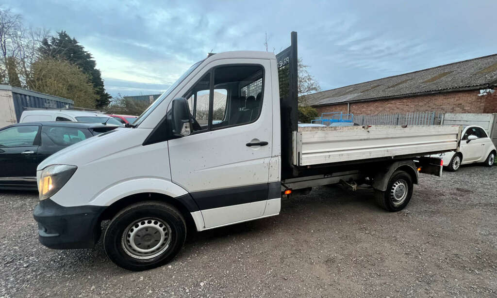 Mercedes-Benz Sprinter 2.1 313 Cdi Blueefficiency Tipper Manua White #5