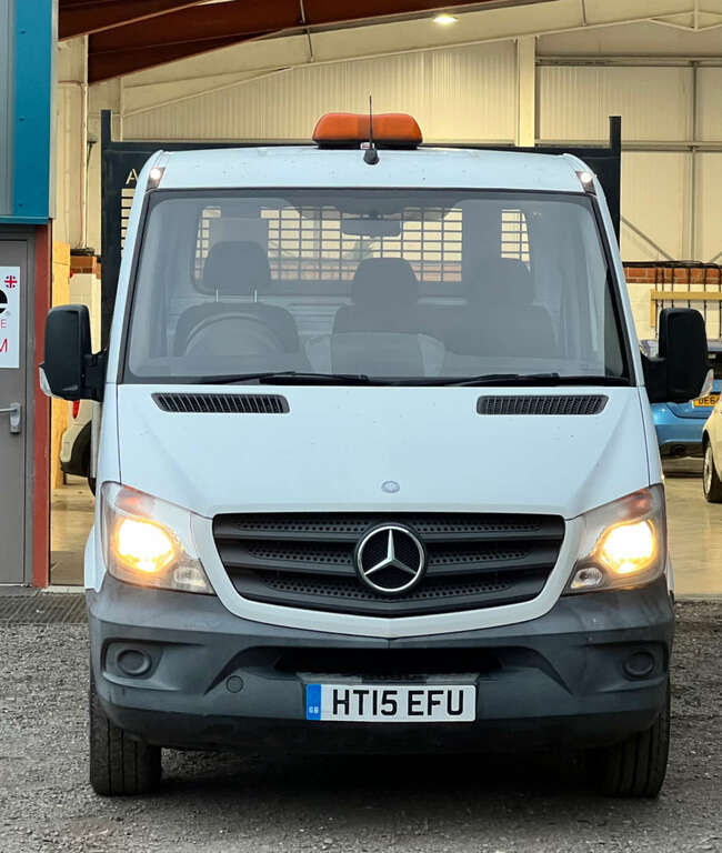 Mercedes-Benz Sprinter 2.1 313 Cdi Blueefficiency Tipper Manua White #3