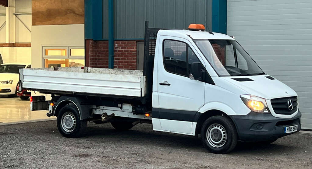 Mercedes-Benz Sprinter 2.1 313 Cdi Blueefficiency Tipper Manua White