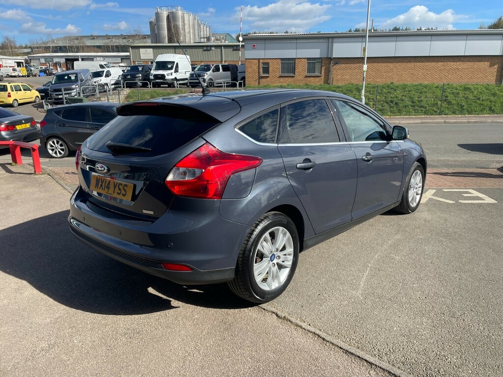 Ford Focus Titanium Navigator 1.0T 125Ps Ecoboost WX14YSS Blue #4