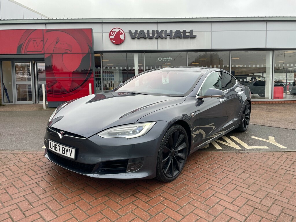Tesla Model S 100D With Enhanced Full Leather, 21 Tu Silver