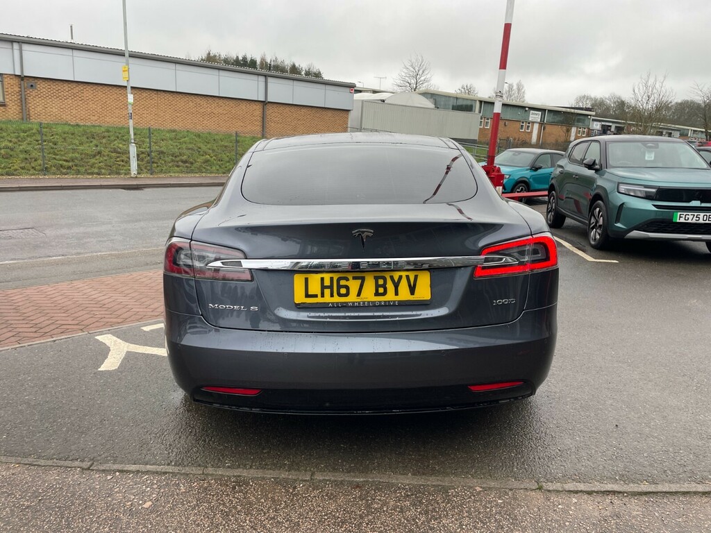 Tesla Model S 100D With Enhanced Full Leather, 21 Tu LH67BYV Silver #6