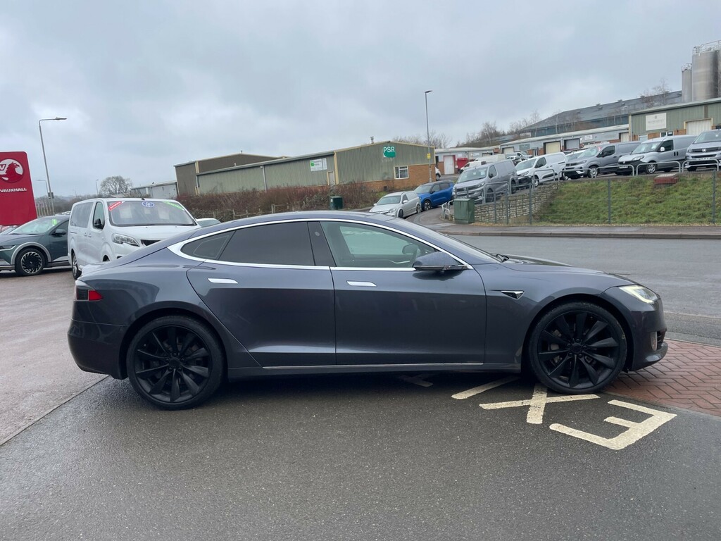 Tesla Model S 100D With Enhanced Full Leather, 21 Tu LH67BYV Silver #4