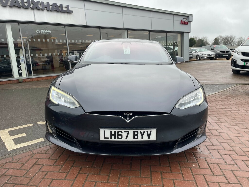 Tesla Model S 100D With Enhanced Full Leather, 21 Tu LH67BYV Silver #2