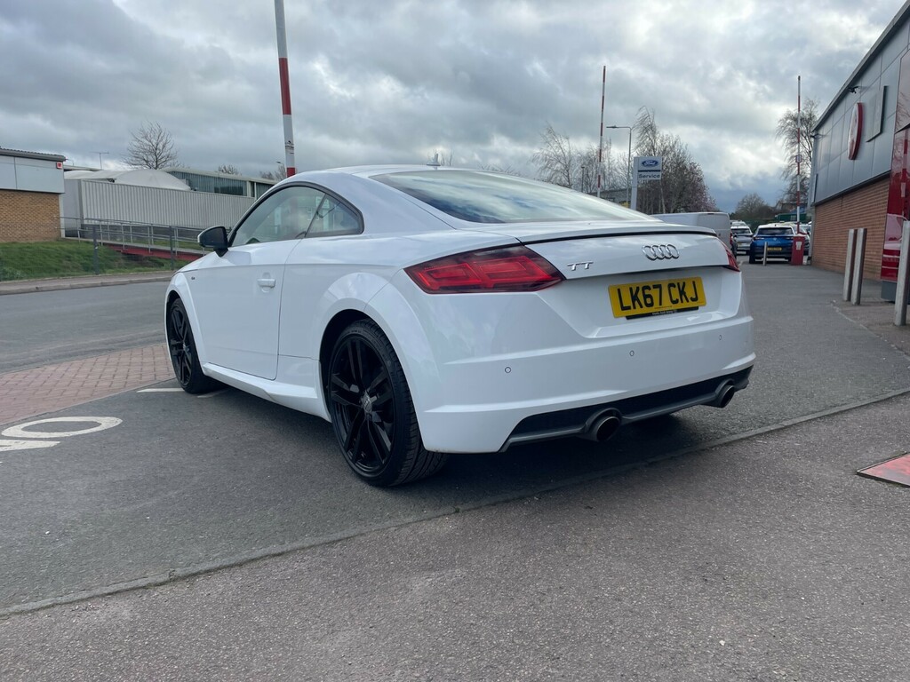 Audi TT S Line 1.8 Tfsi 180Ps Coupe LK67CKJ White #3