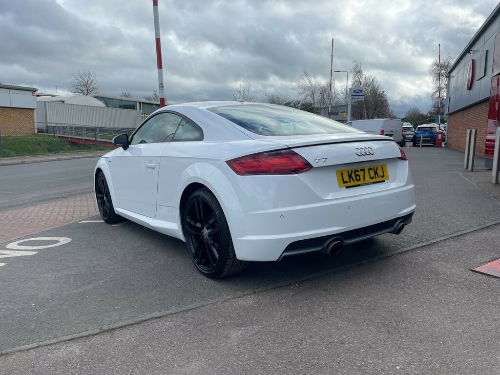 Audi TT S Line 1.8 Tfsi 180Ps Coupe LK67CKJ White #4
