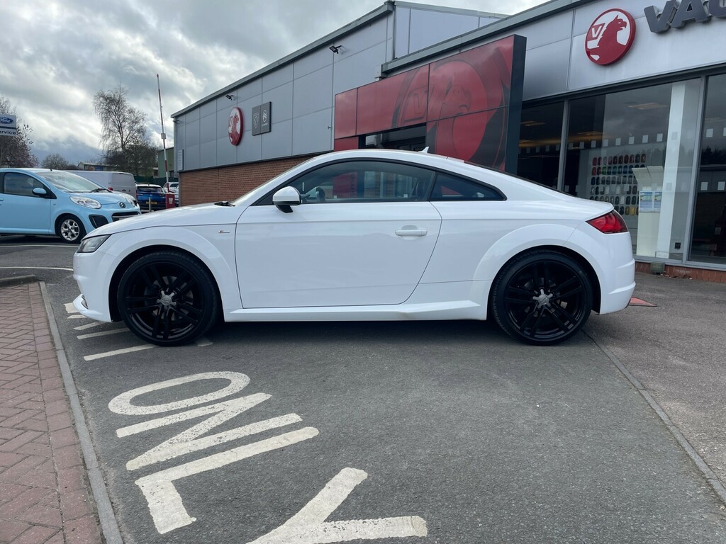 Audi TT S Line 1.8 Tfsi 180Ps Coupe LK67CKJ White #2