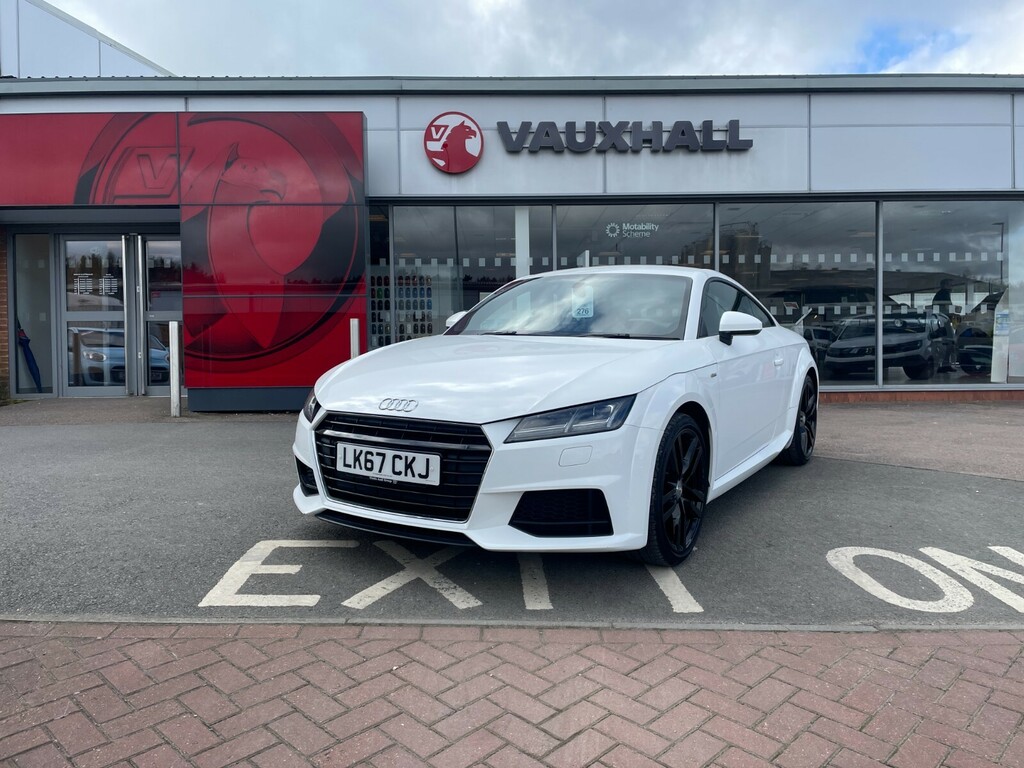 Audi TT S Line 1.8 Tfsi 180Ps Coupe White