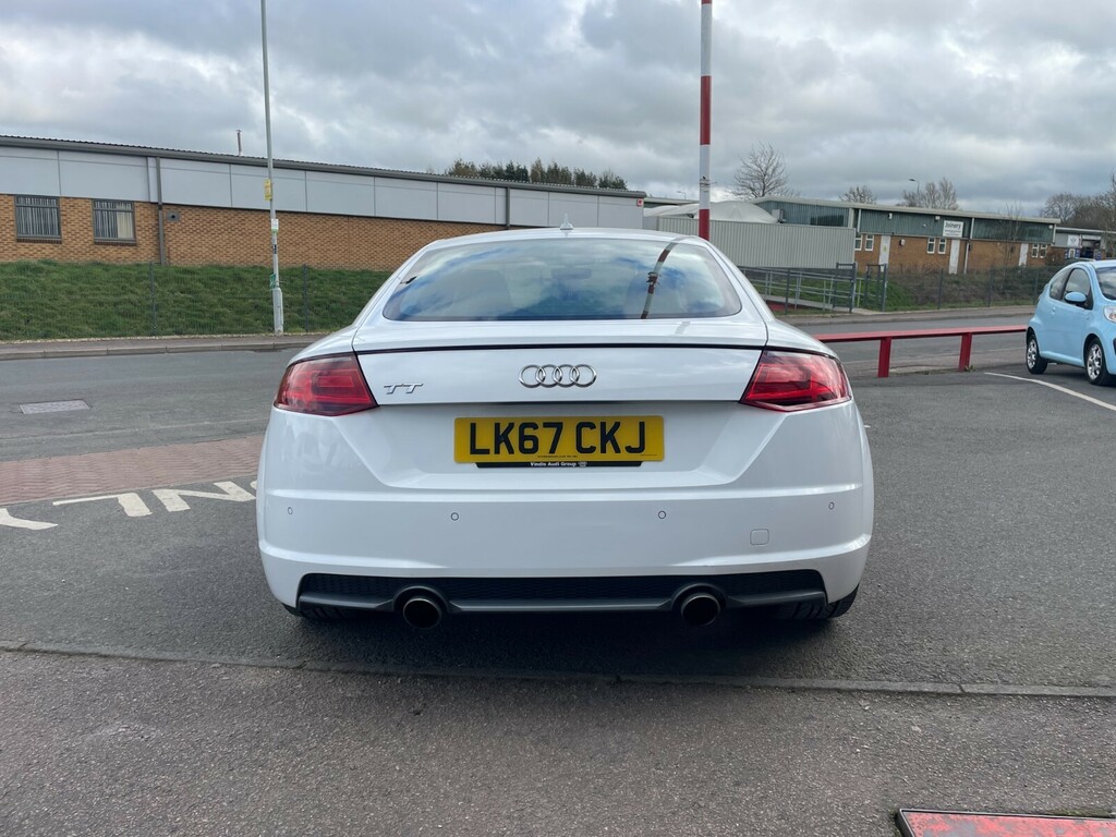 Audi TT S Line 1.8 Tfsi 180Ps Coupe LK67CKJ White #5