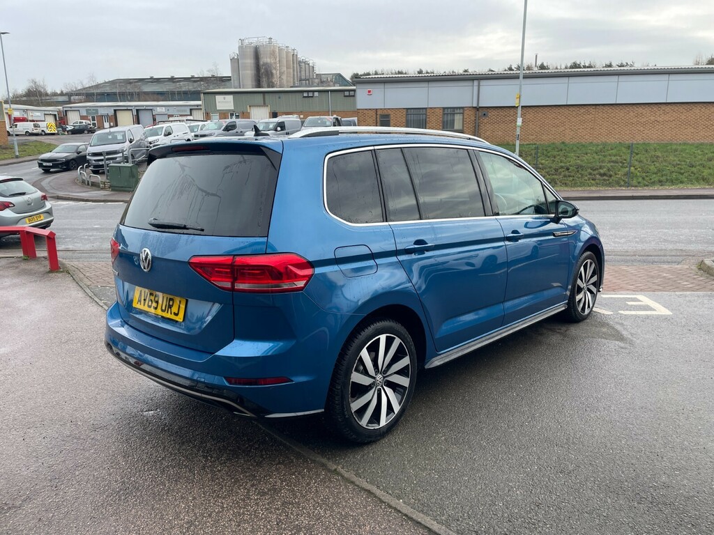 Volkswagen Touran R-line 1.5 Tsi Evo 150Ps Dsg Blue #5