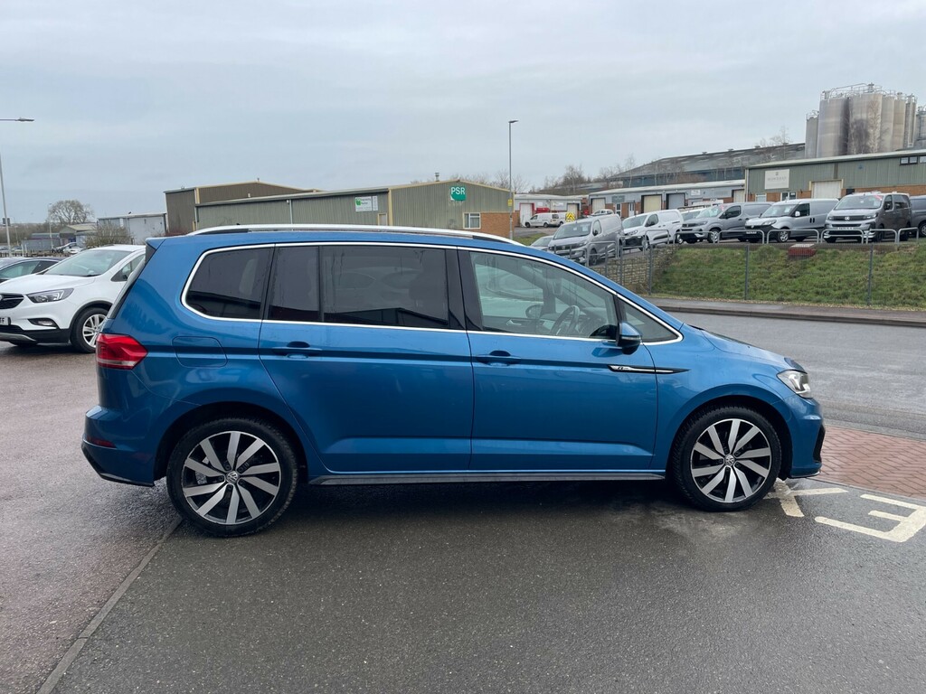Volkswagen Touran R-line 1.5 Tsi Evo 150Ps Dsg Blue #6