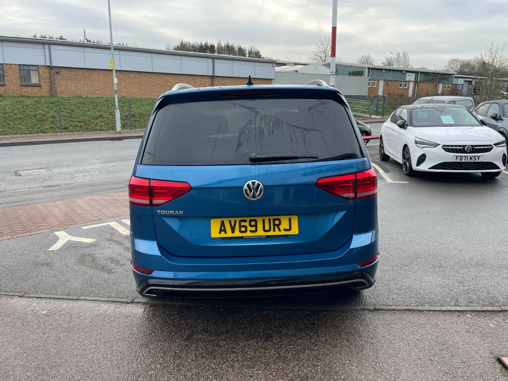 Volkswagen Touran R-line 1.5 Tsi Evo 150Ps Dsg Blue #4