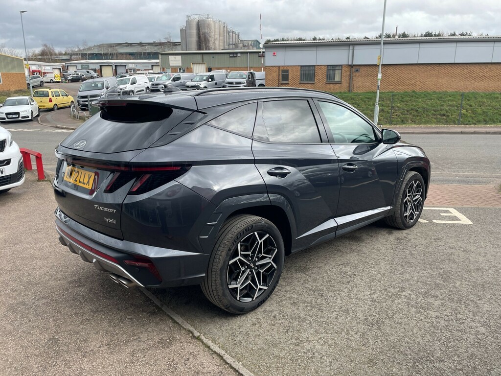 Hyundai Tucson N Line 1.6H T-gdi Hybrid 230Ps MW72LLX Grey #5