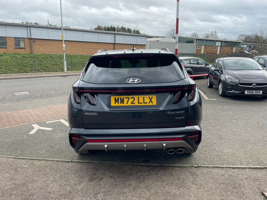 Hyundai Tucson N Line 1.6H T-gdi Hybrid 230Ps MW72LLX Grey #4