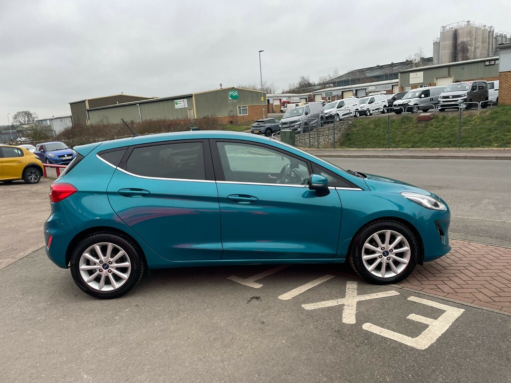 Ford Fiesta Titanium 1.0T 100Ps Ecoboost BD18HYB Blue #4