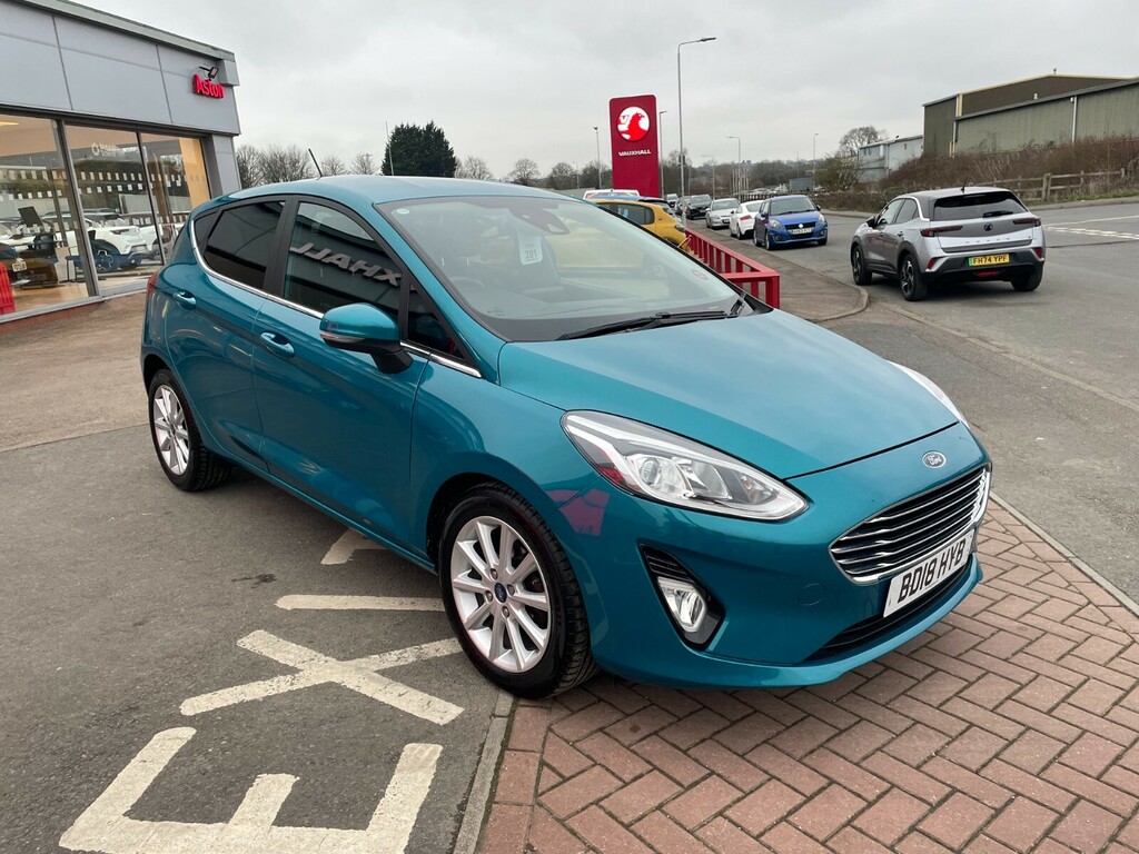 Ford Fiesta Titanium 1.0T 100Ps Ecoboost BD18HYB Blue #3