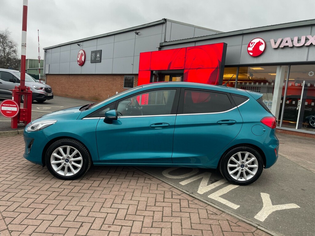 Ford Fiesta Titanium 1.0T 100Ps Ecoboost BD18HYB Blue #5