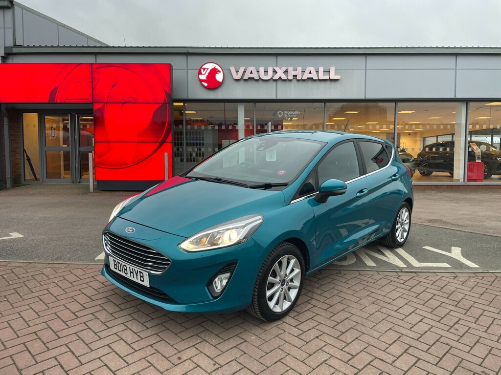 Ford Fiesta Titanium 1.0T 100Ps Ecoboost Blue