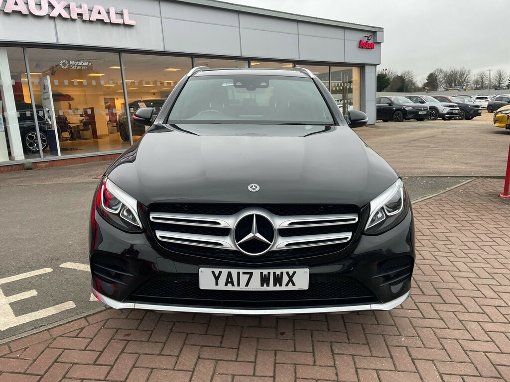 Mercedes-Benz GLC Class 220D Amg Line Premium 4Matic With Panora YA17WWX Black #2