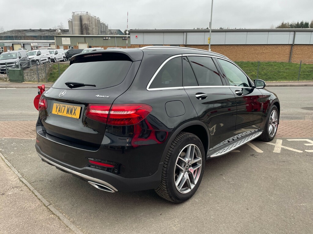 Mercedes-Benz GLC Class 220D Amg Line Premium 4Matic With Panora YA17WWX Black #5