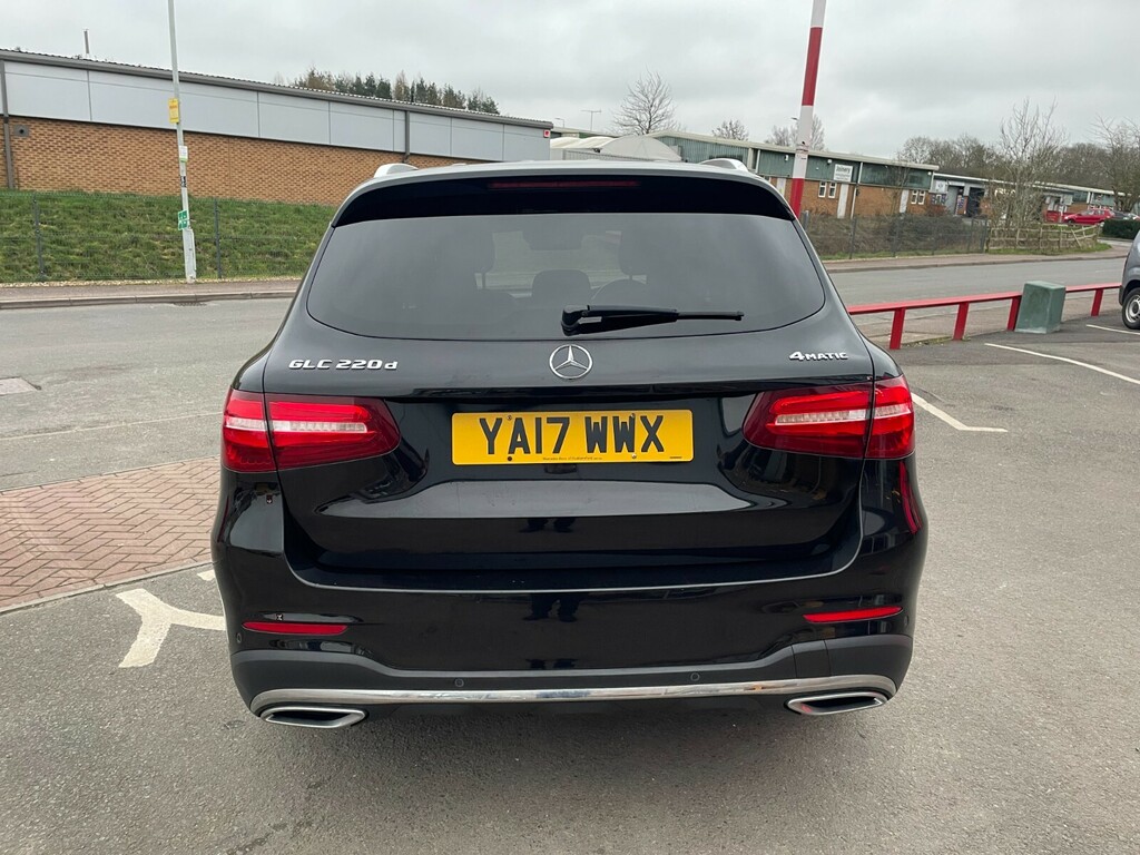 Mercedes-Benz GLC Class 220D Amg Line Premium 4Matic With Panora YA17WWX Black #6