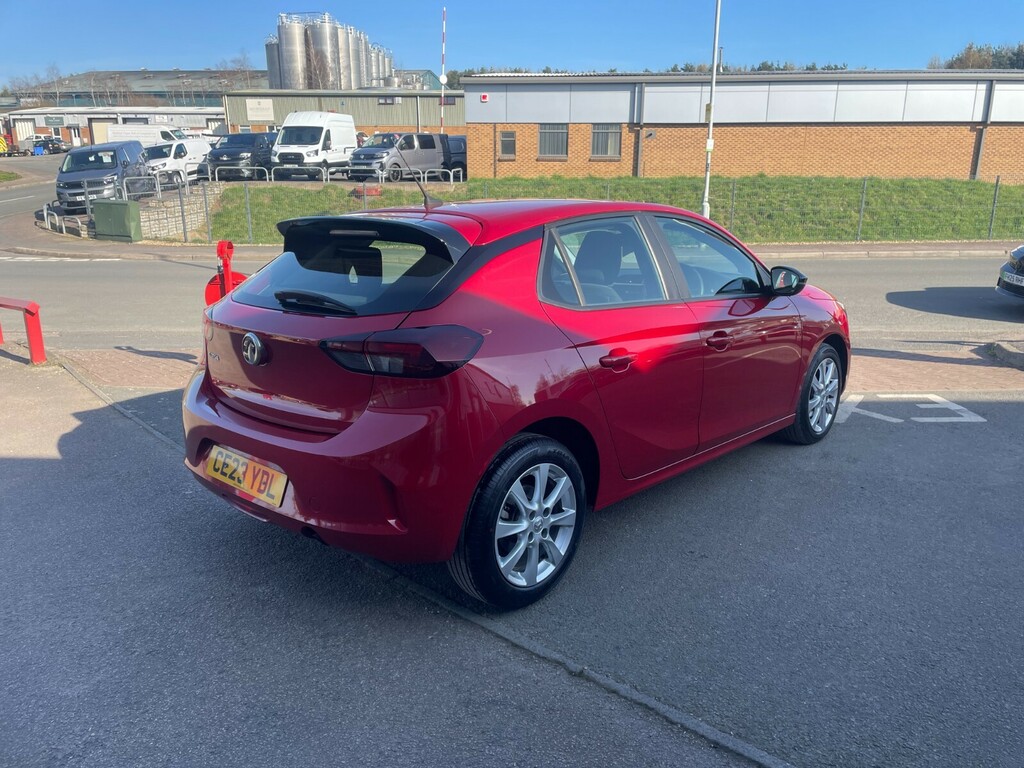 Vauxhall Corsa Design 1.2T 100Ps CE23YDL Red #5