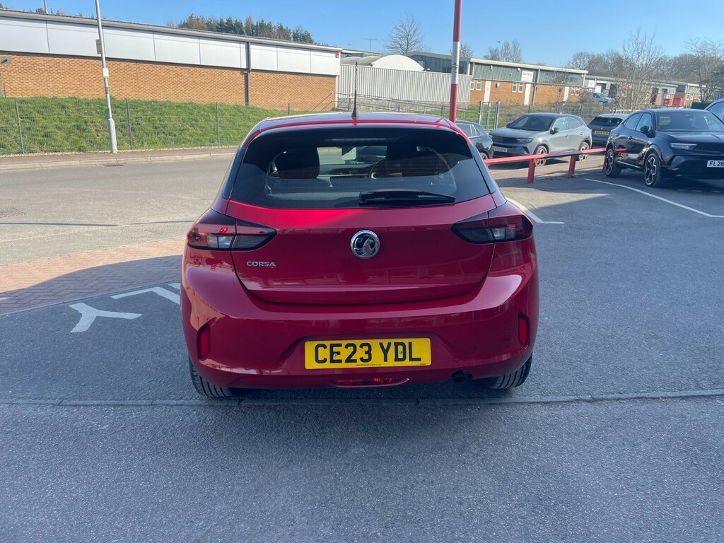 Vauxhall Corsa Design 1.2T 100Ps CE23YDL Red #4