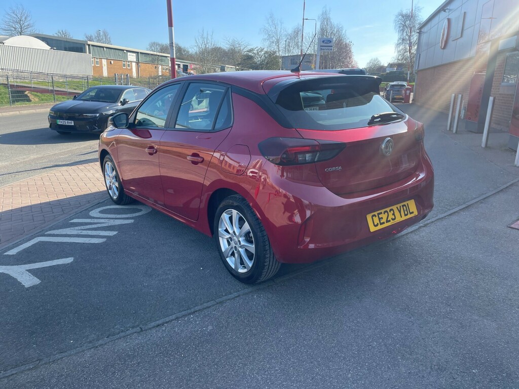 Vauxhall Corsa Design 1.2T 100Ps CE23YDL Red #3