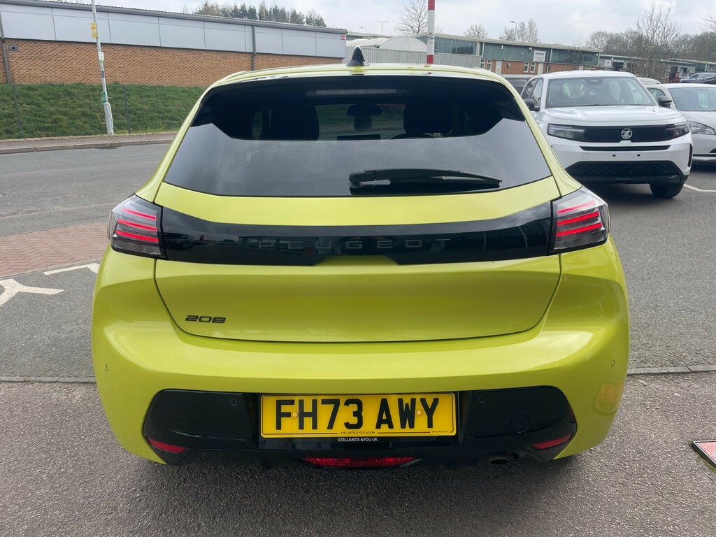 Peugeot 208 Allure 1.2 Puretech 100Ps FH73AWY Yellow #4