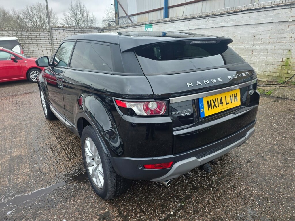 Land Rover Range Rover Evoque Coupe 2.2 Sd4 Pure Tech 201414 MX14LVN Black #5