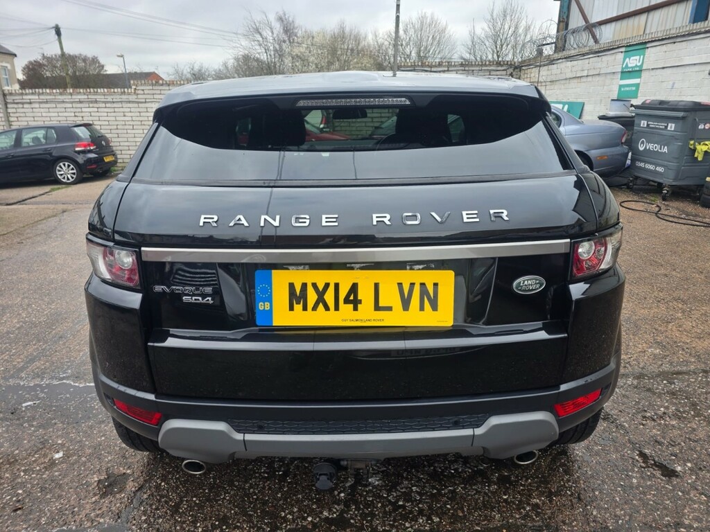 Land Rover Range Rover Evoque Coupe 2.2 Sd4 Pure Tech 201414 MX14LVN Black #4