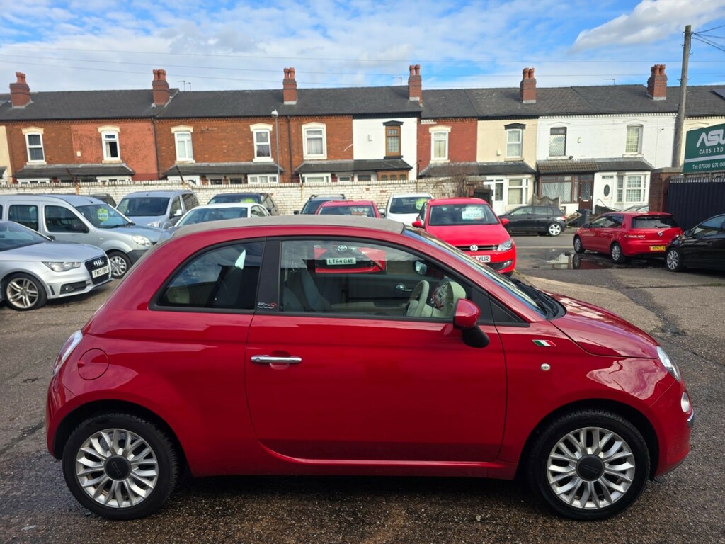 Fiat 500 Hatchback 1.2 Convertible 201616 BM16TFE Red #2
