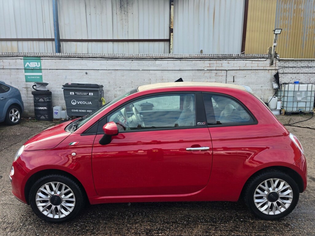 Fiat 500 Hatchback 1.2 Convertible 201616 BM16TFE Red #6