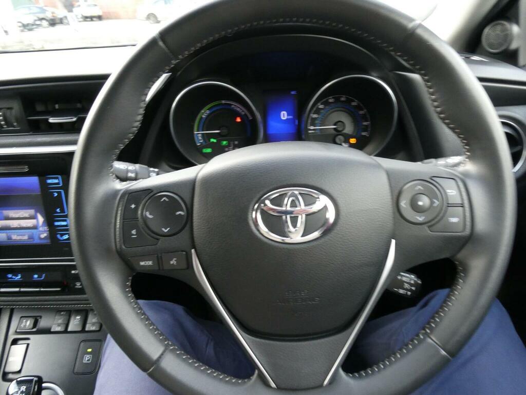 Toyota Auris Hatchback 1.8 Vvt-h Excel Cvt Euro 6 Ss 20 Black #5