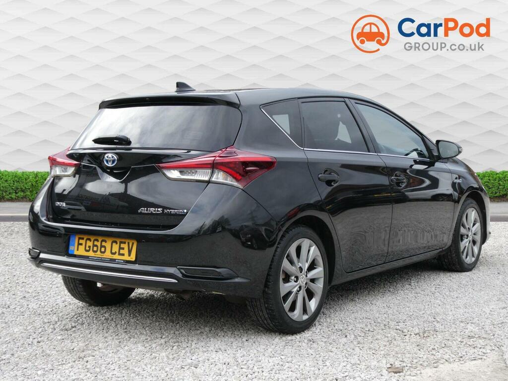 Toyota Auris Hatchback 1.8 Vvt-h Excel Cvt Euro 6 Ss 20 Black #3