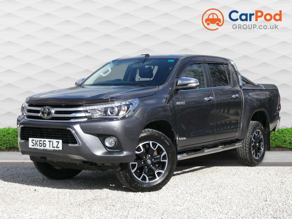 Toyota HILUX Pickup 2.4 D-4d Invincible X 4Wd Euro 6 Grey