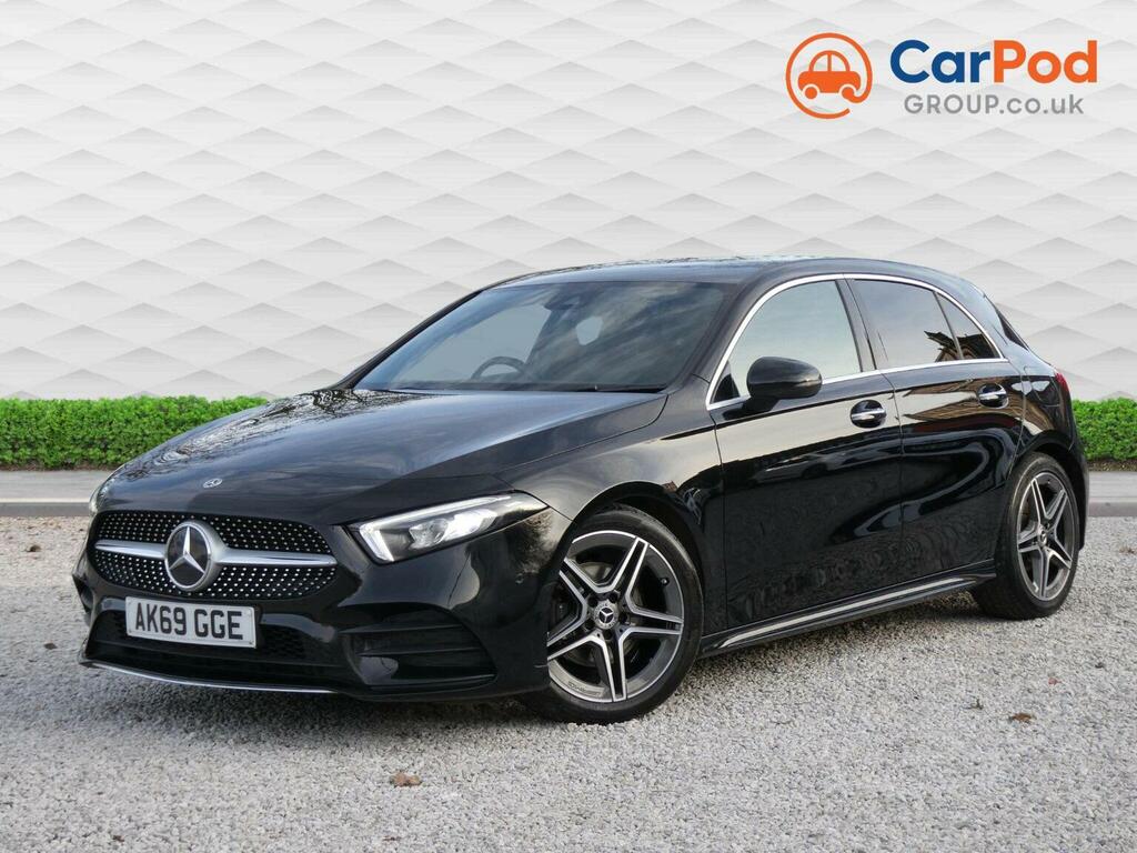 Mercedes-Benz A Class Hatchback 2.0 A200d Amg Line Premium 8G-dct Euro Black