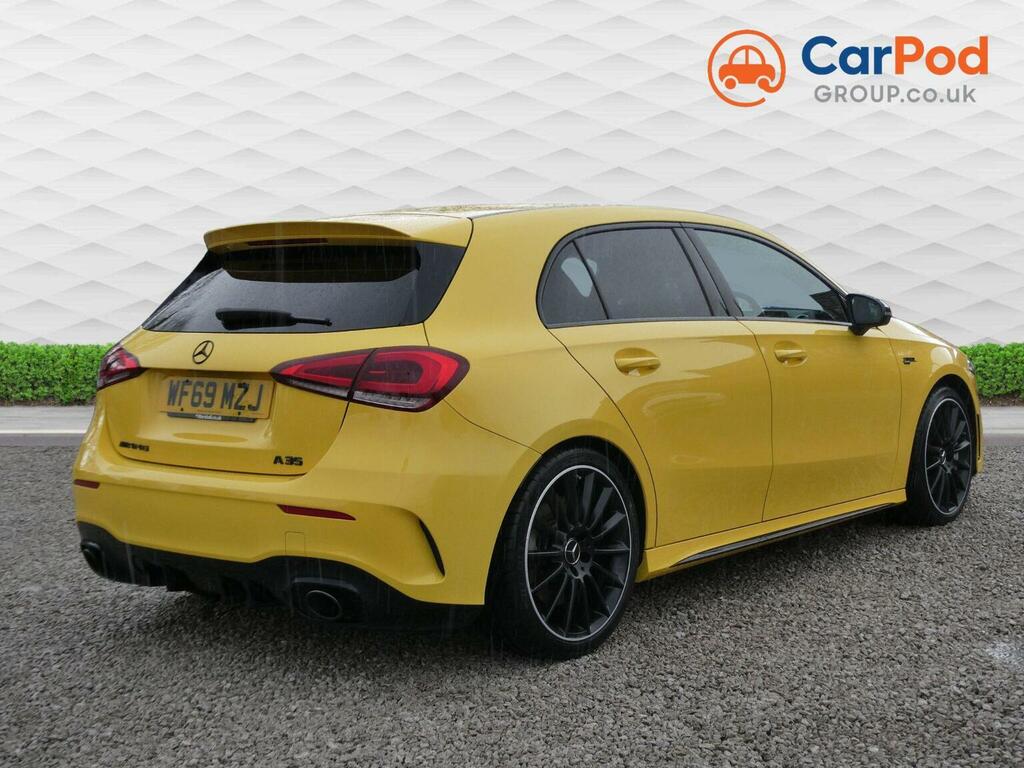 Mercedes-Benz A Class Hatchback 2.0 A35 Amg Spds Dct 4Matic Euro 6 Ss WF69MZJ Yellow #3