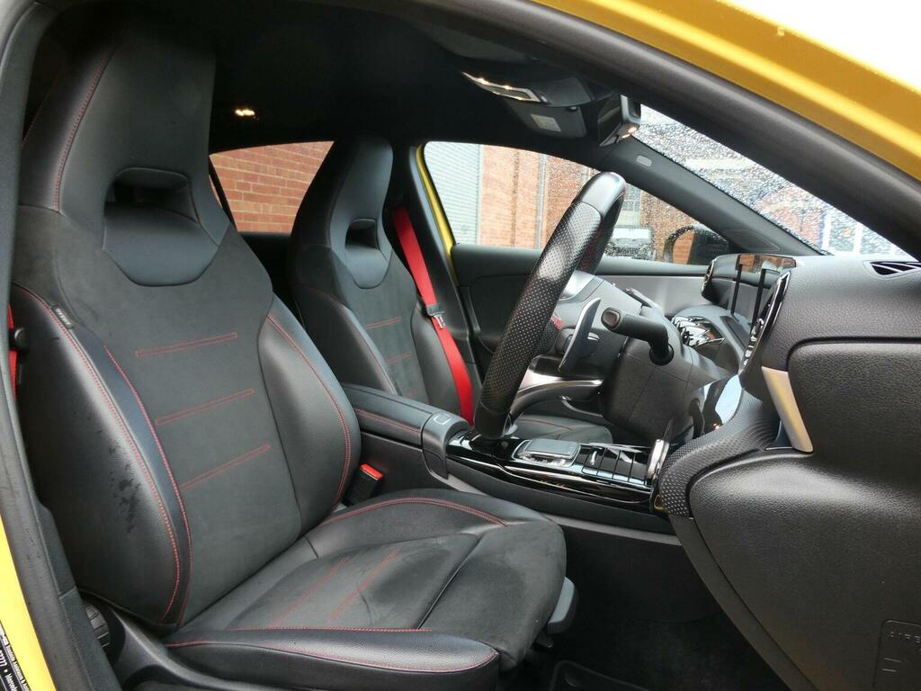 Mercedes-Benz A Class Hatchback 2.0 A35 Amg Spds Dct 4Matic Euro 6 Ss WF69MZJ Yellow #4