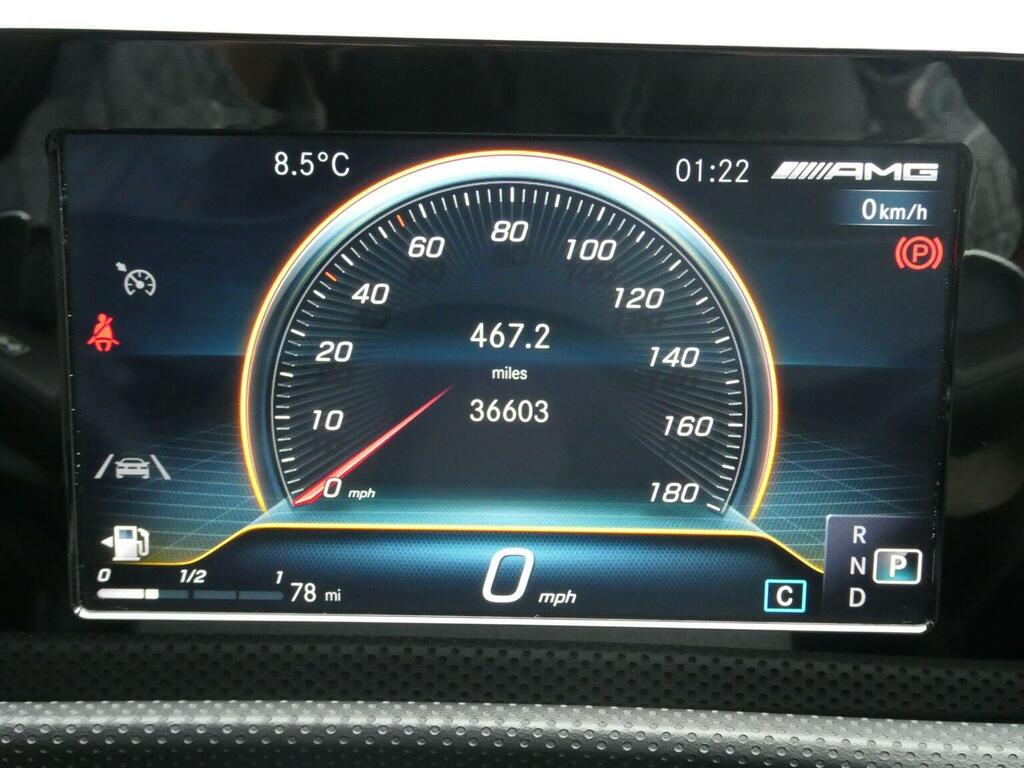 Mercedes-Benz A Class Hatchback 2.0 A35 Amg Spds Dct 4Matic Euro 6 Ss WF69MZJ Yellow #6