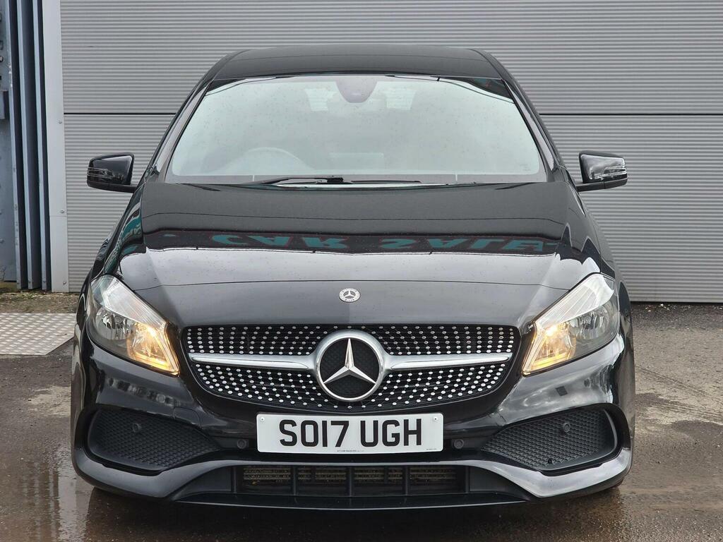 Mercedes-Benz A Class Hatchback 1.6 A200 Amg Line Euro 6 Ss 2017 SO17UGH Black #3