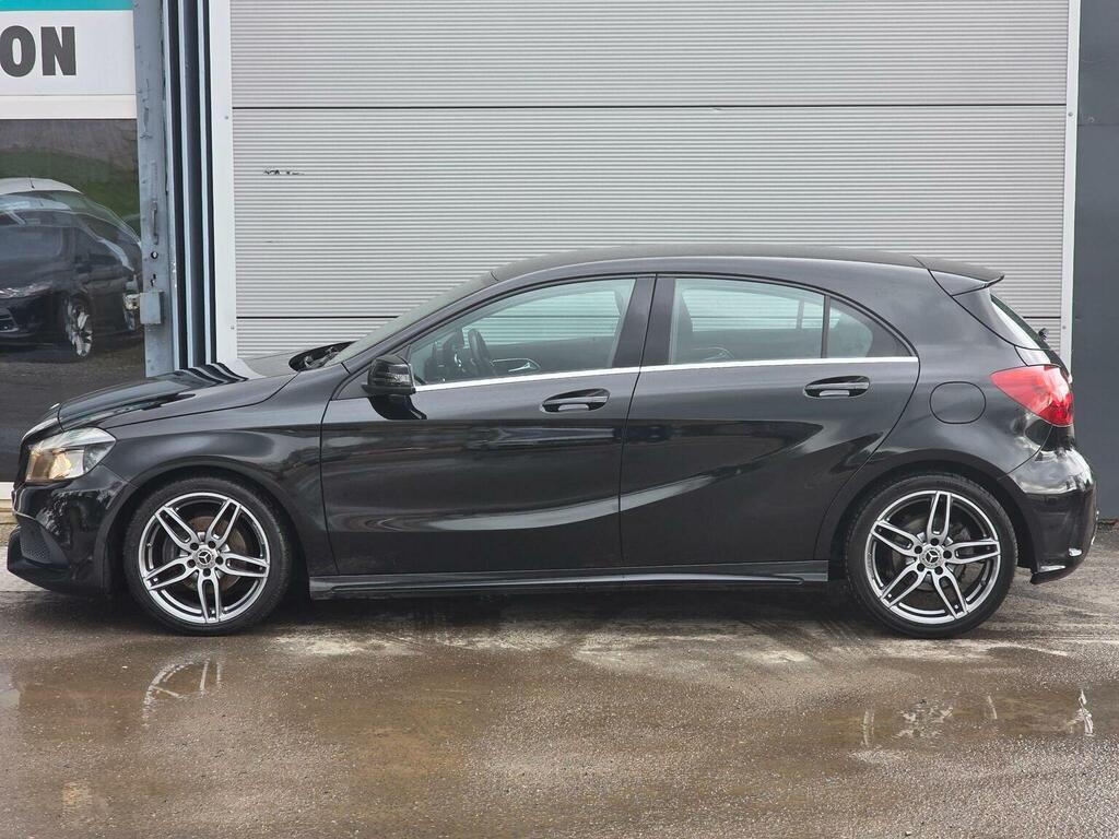 Mercedes-Benz A Class Hatchback 1.6 A200 Amg Line Euro 6 Ss 2017 SO17UGH Black #6
