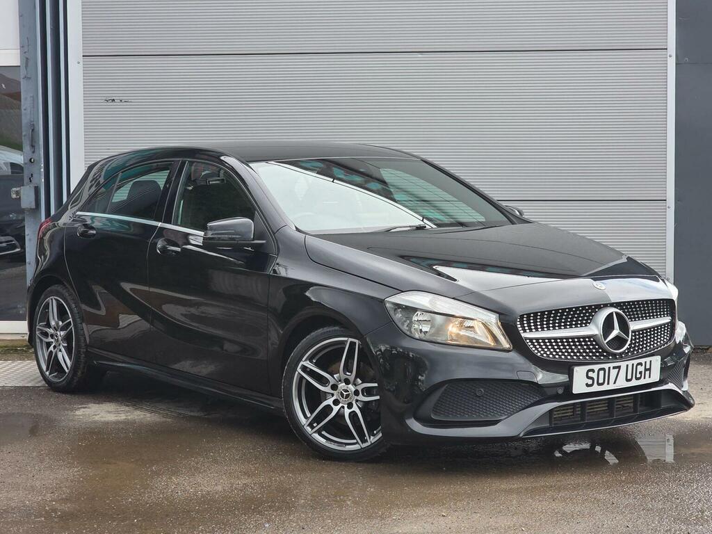 Mercedes-Benz A Class Hatchback 1.6 A200 Amg Line Euro 6 Ss 2017 Black